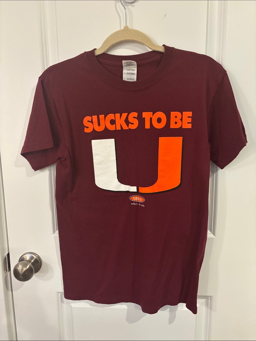 Virginia Tech game day “Sucks to be U” tee